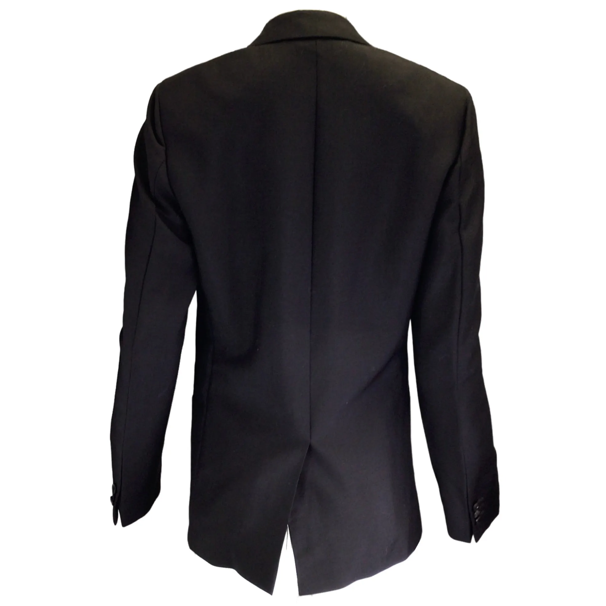 Bottega Veneta Dark Brown Tailored Washed Mohair Jacket