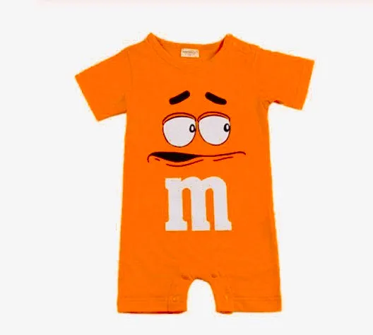 Boys And Girls M&M Rompers