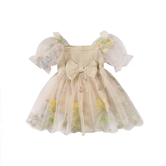 BUTTERFLIES Tulle Romper Dress