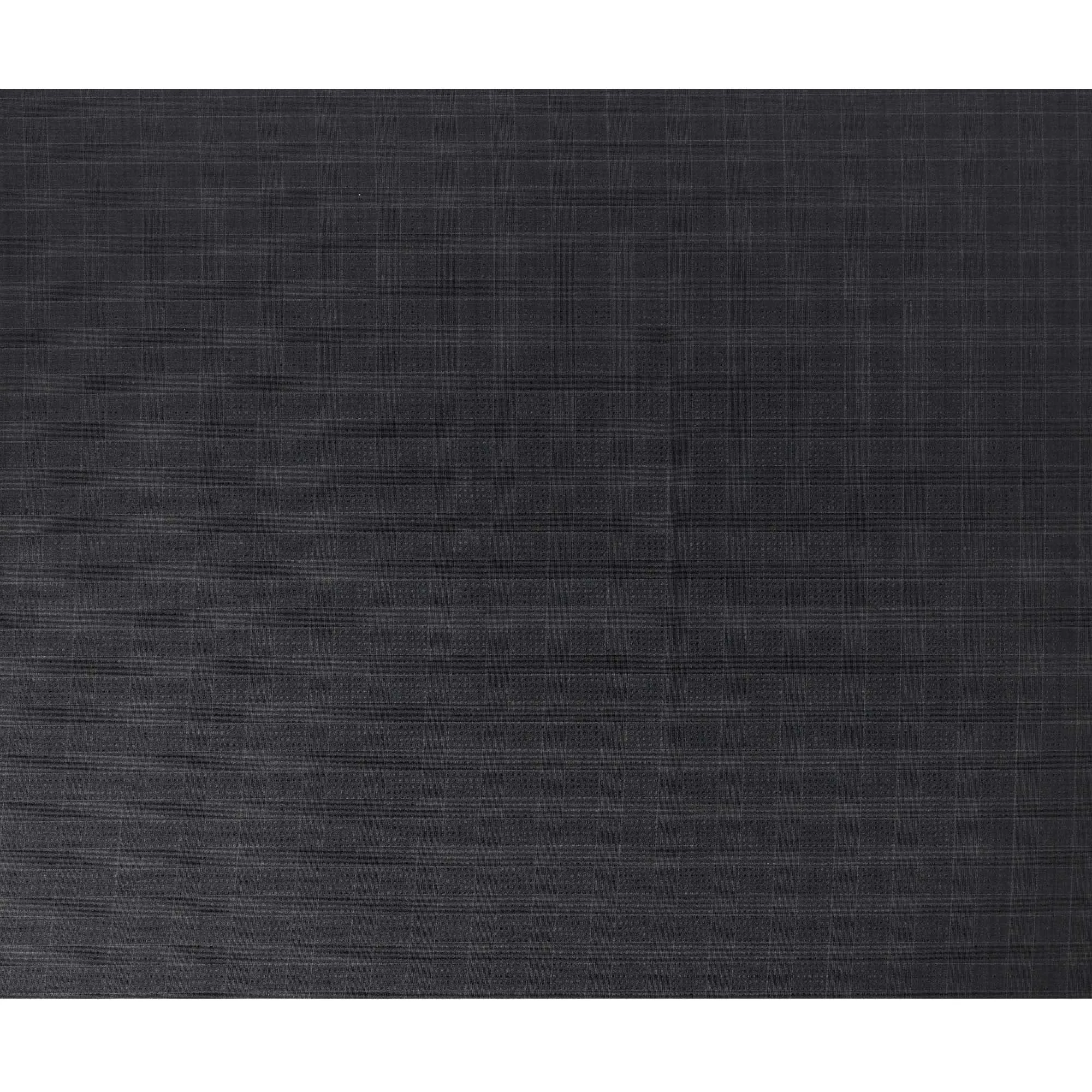 Charcoal Grey SCABAL Super 140's Wool and Cashmere Suiting Fabric - 3.5 Meters, 150 cm Width, Made in the UK-D21251