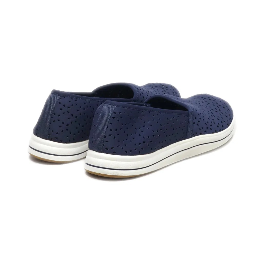 Clarks Espadrilles Fabric Blue Colour For Women