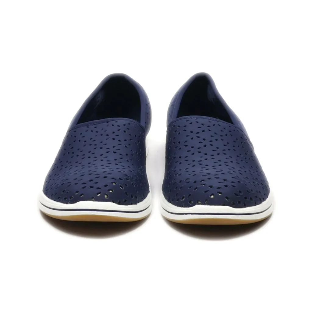 Clarks Espadrilles Fabric Blue Colour For Women