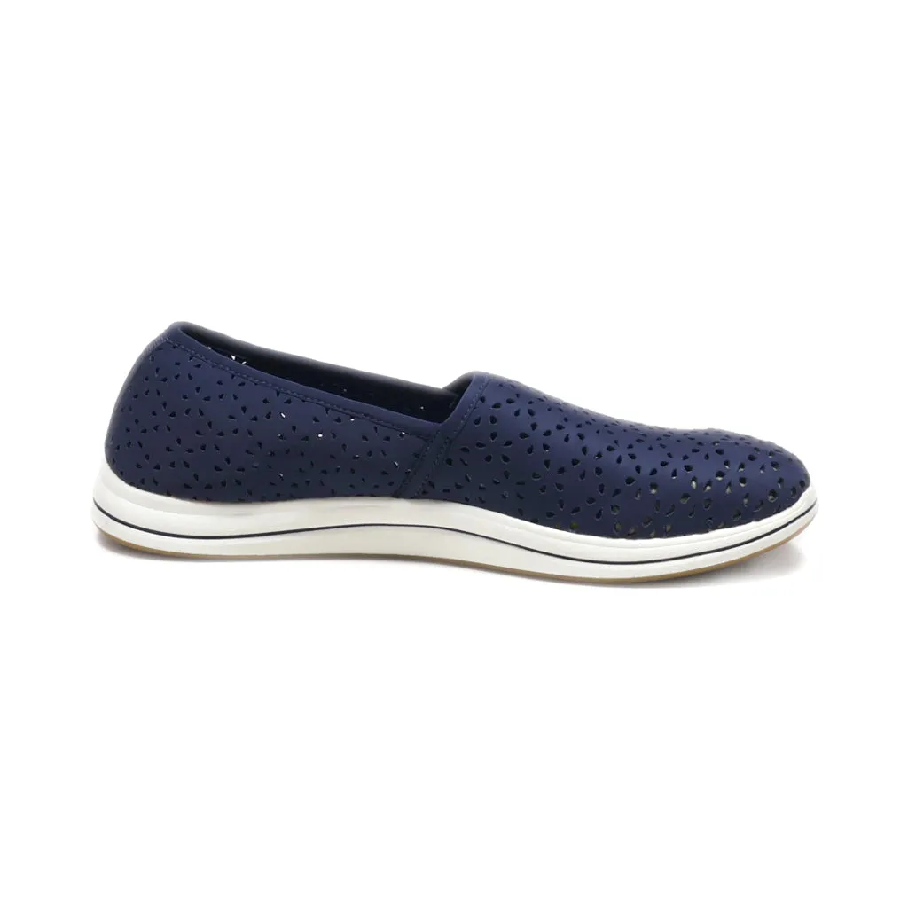 Clarks Espadrilles Fabric Blue Colour For Women