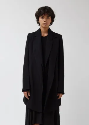 Double Collar Tailored Coat