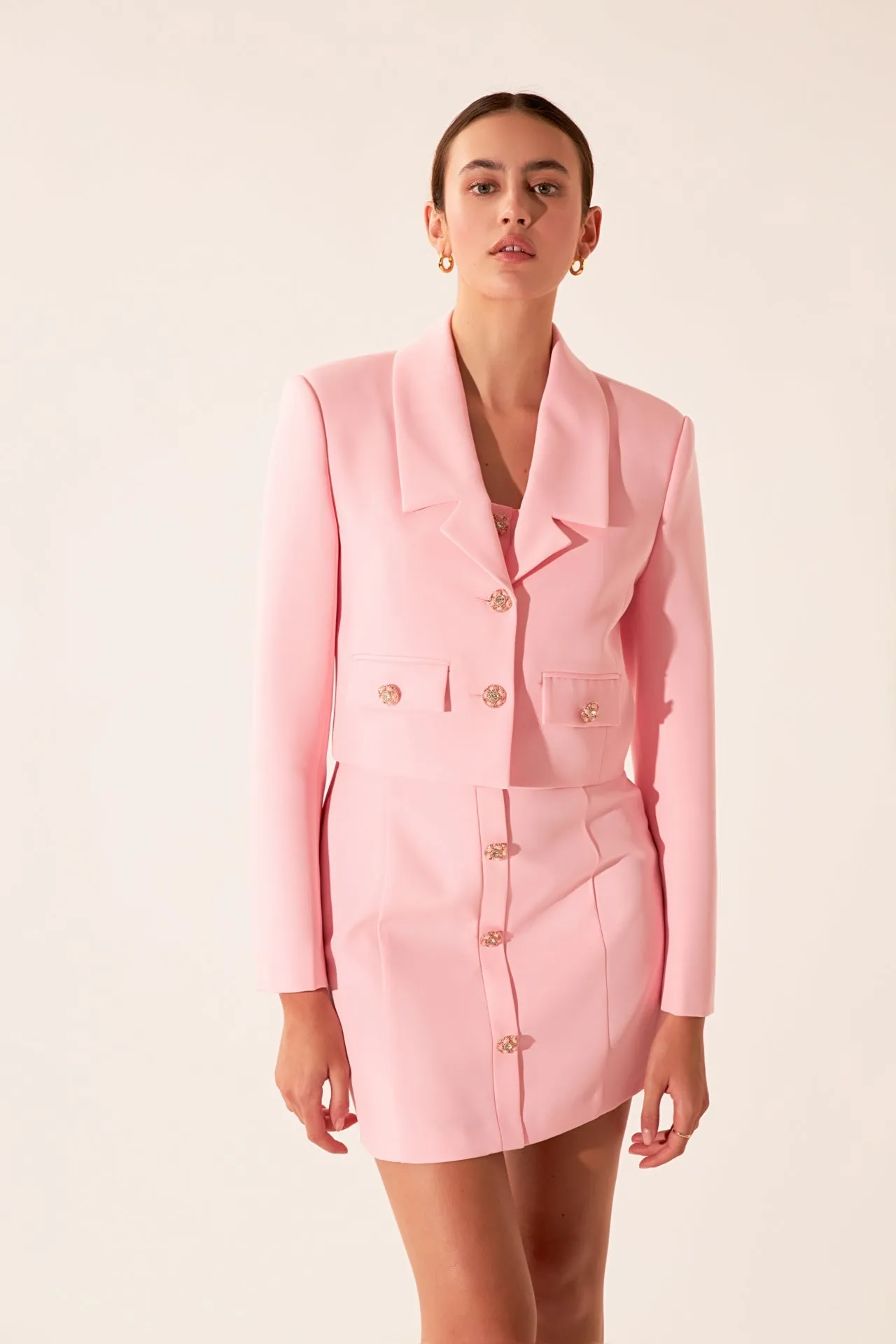 Endless Rose - Cropped Blazer