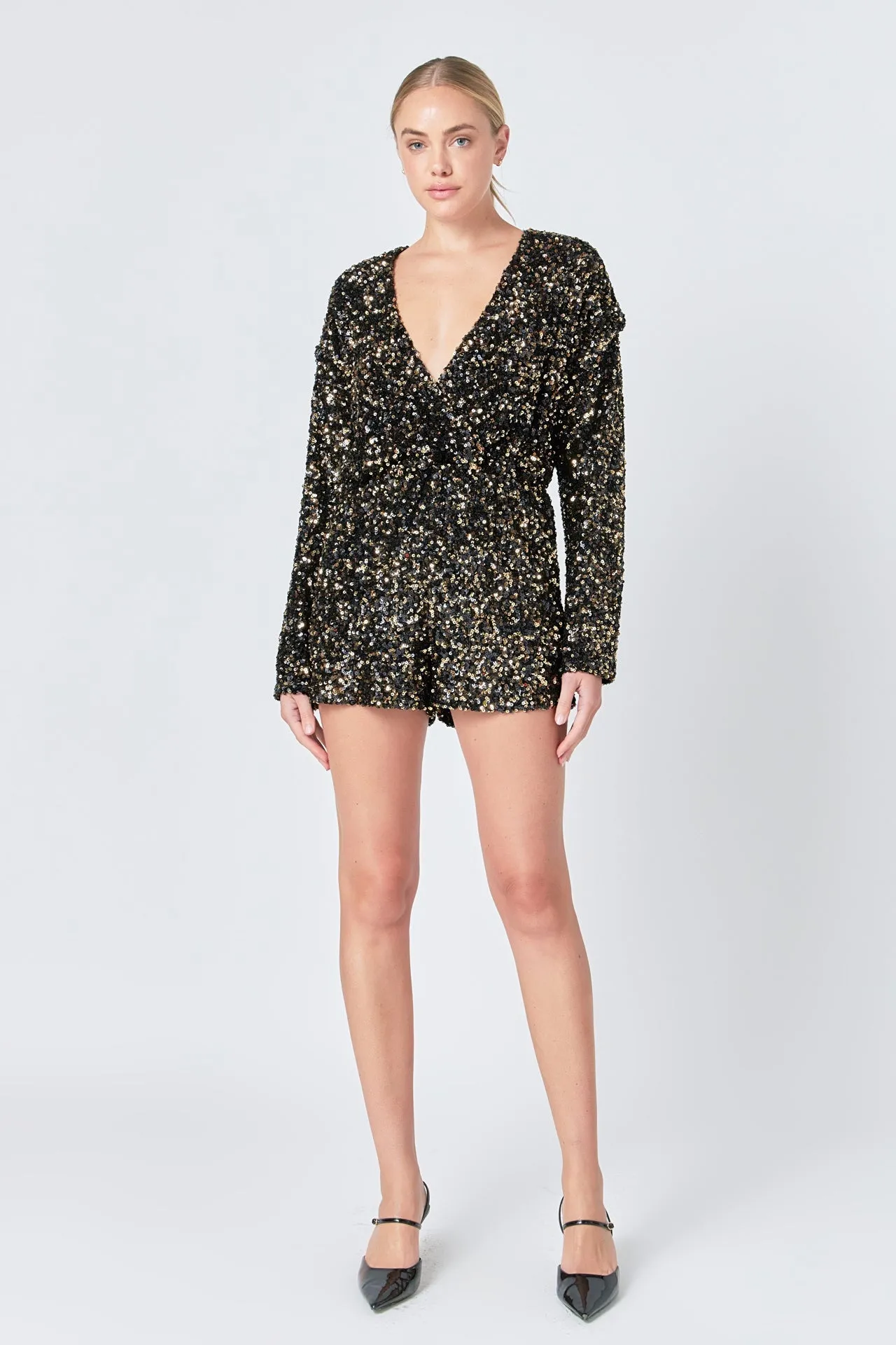 Endless Rose - Sequin Romper