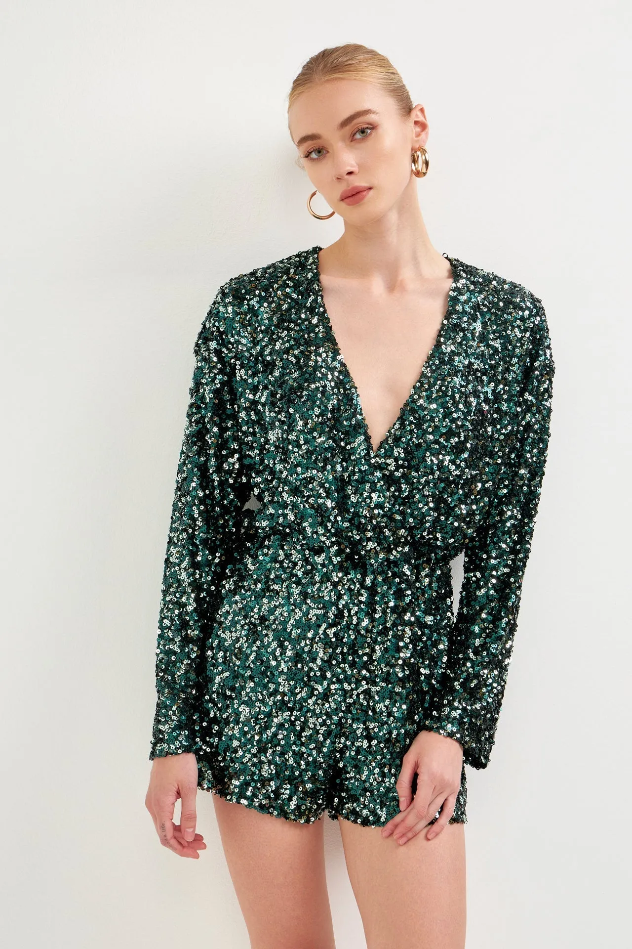 Endless Rose - Sequin Romper