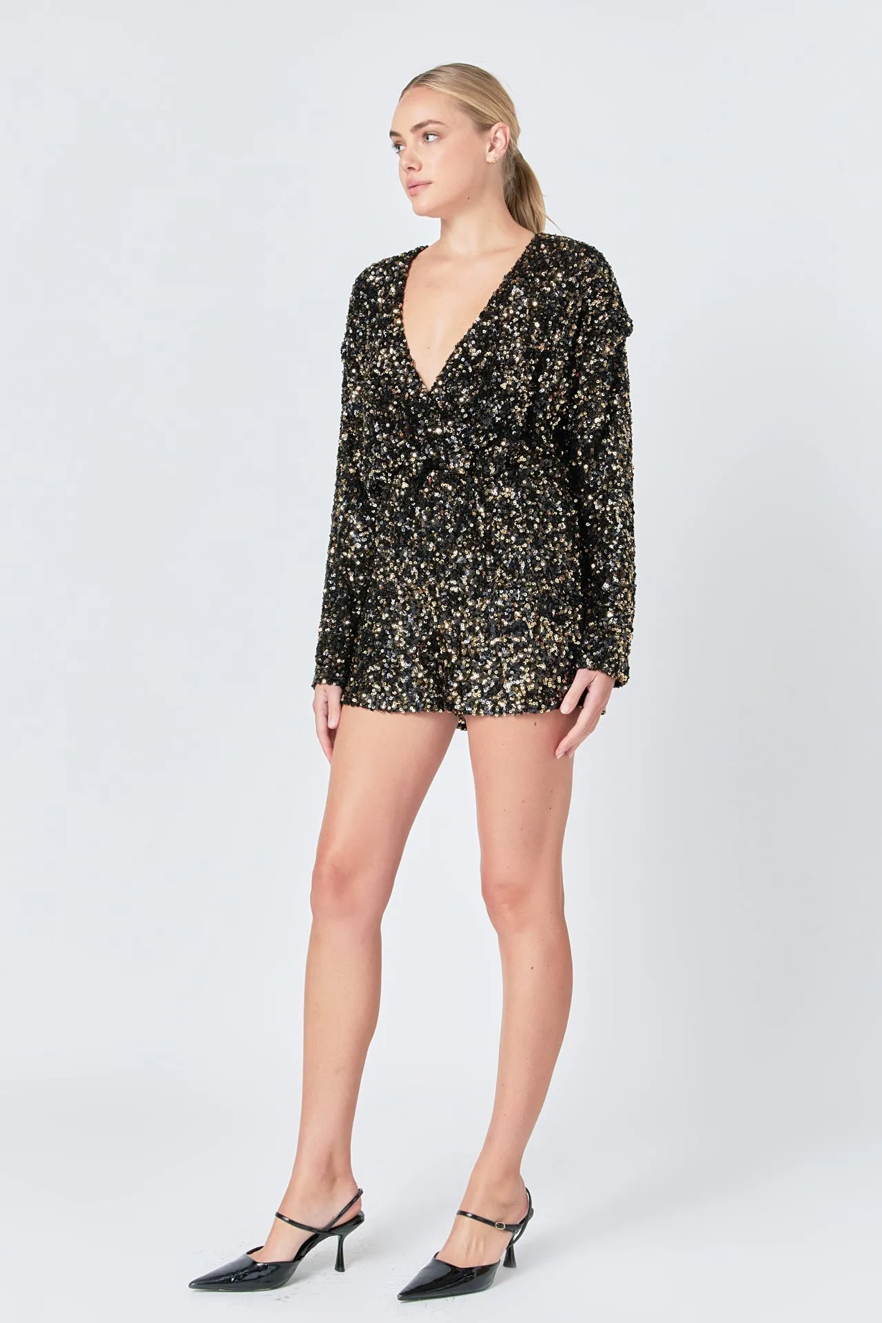 Endless Rose - Sequin Romper