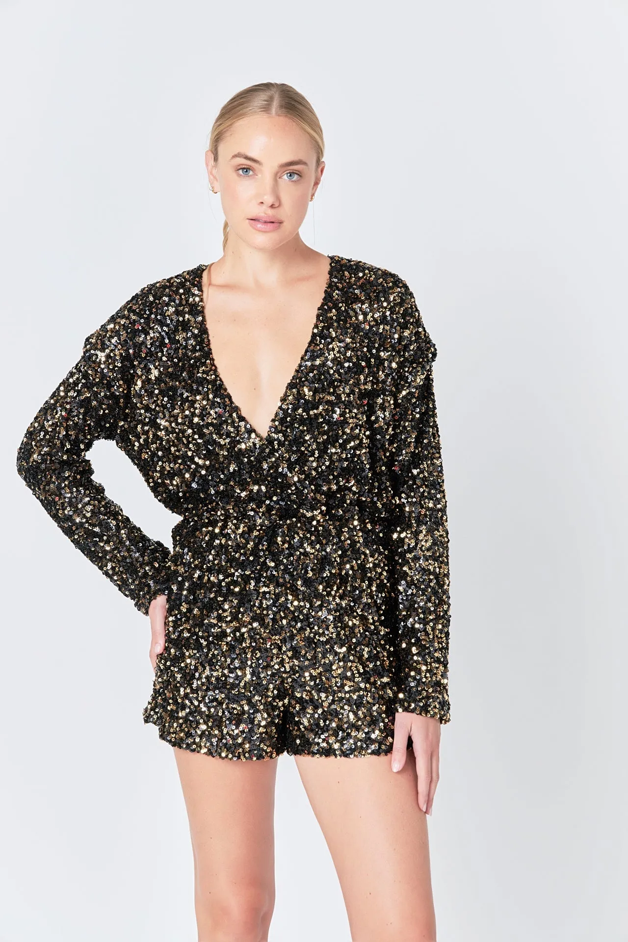 Endless Rose - Sequin Romper