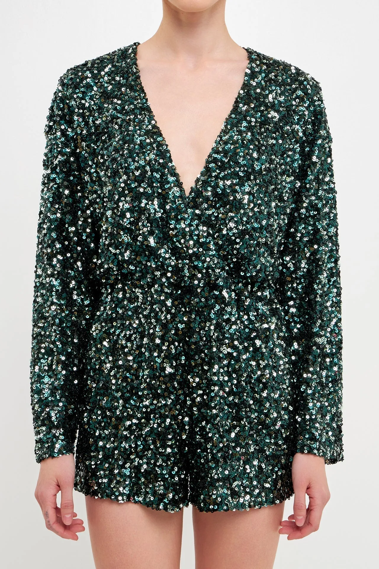 Endless Rose - Sequin Romper