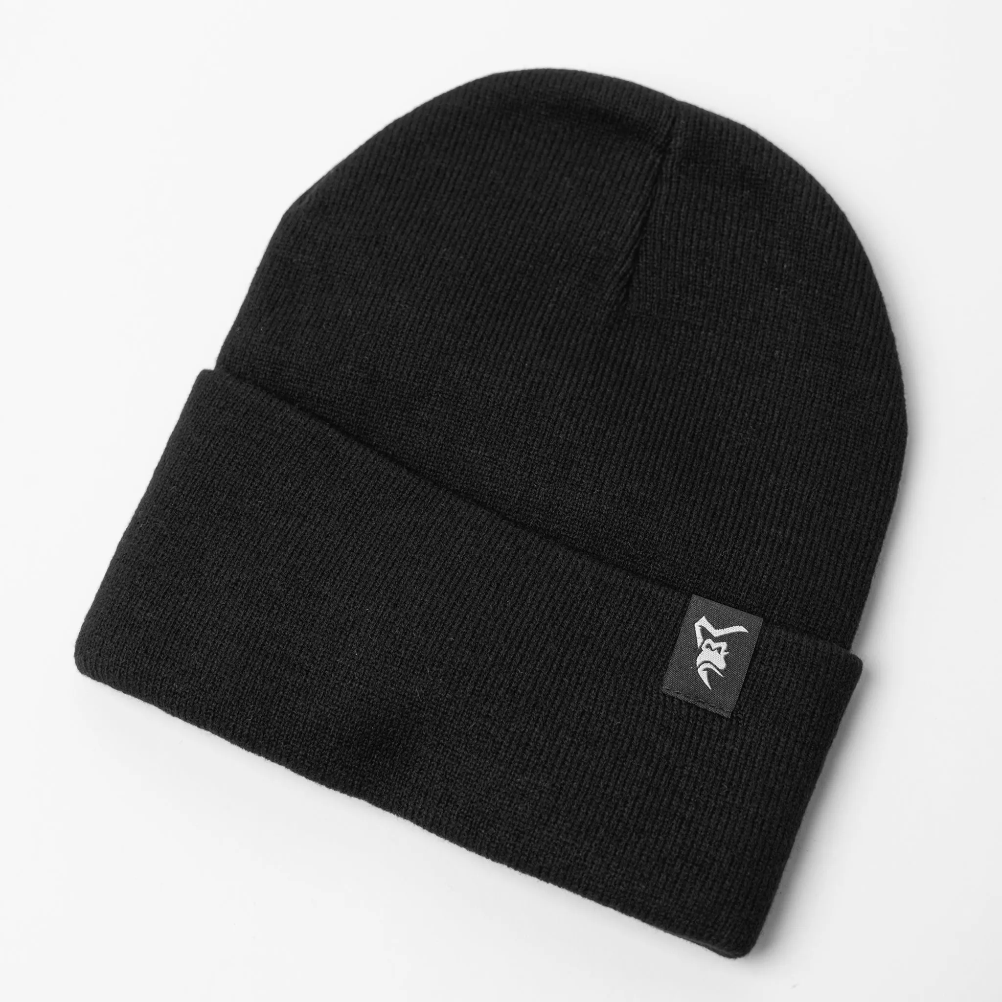 High Cuff Patch Beanie