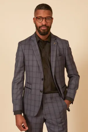 JOSE - Grey Check Blazer