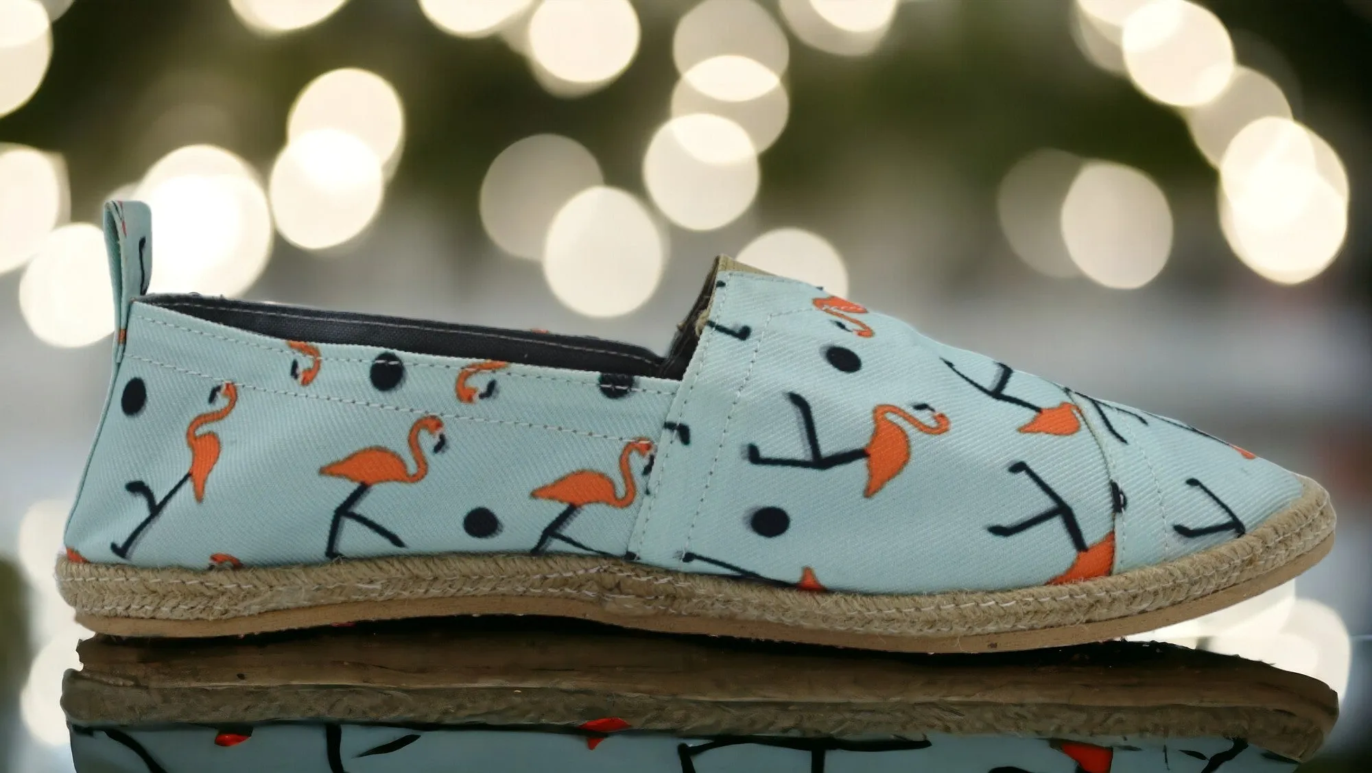 Kinder Espadrilles FLAMINGOS