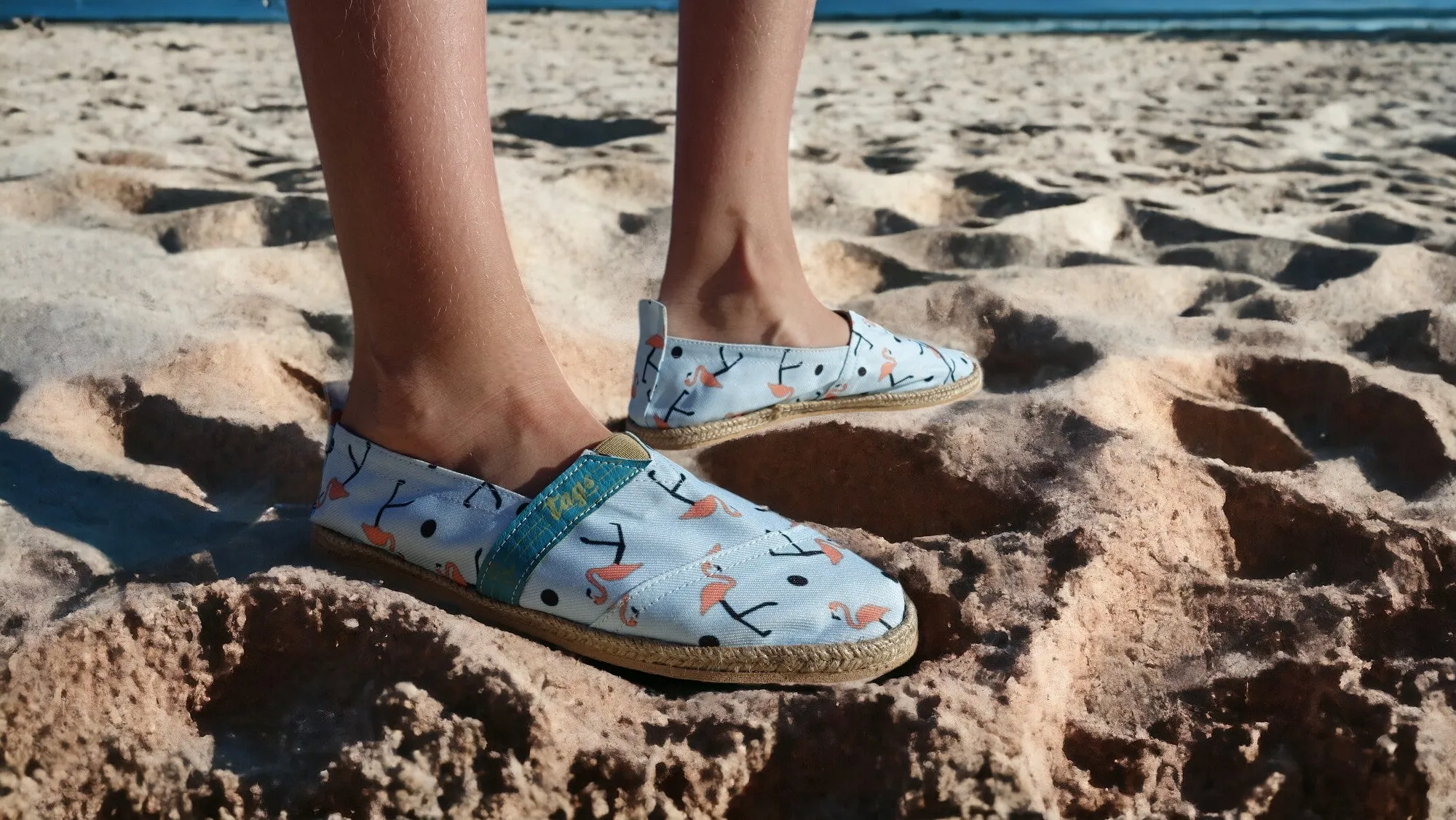 Kinder Espadrilles FLAMINGOS