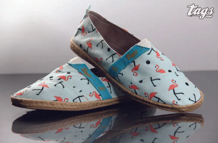 Kinder Espadrilles FLAMINGOS