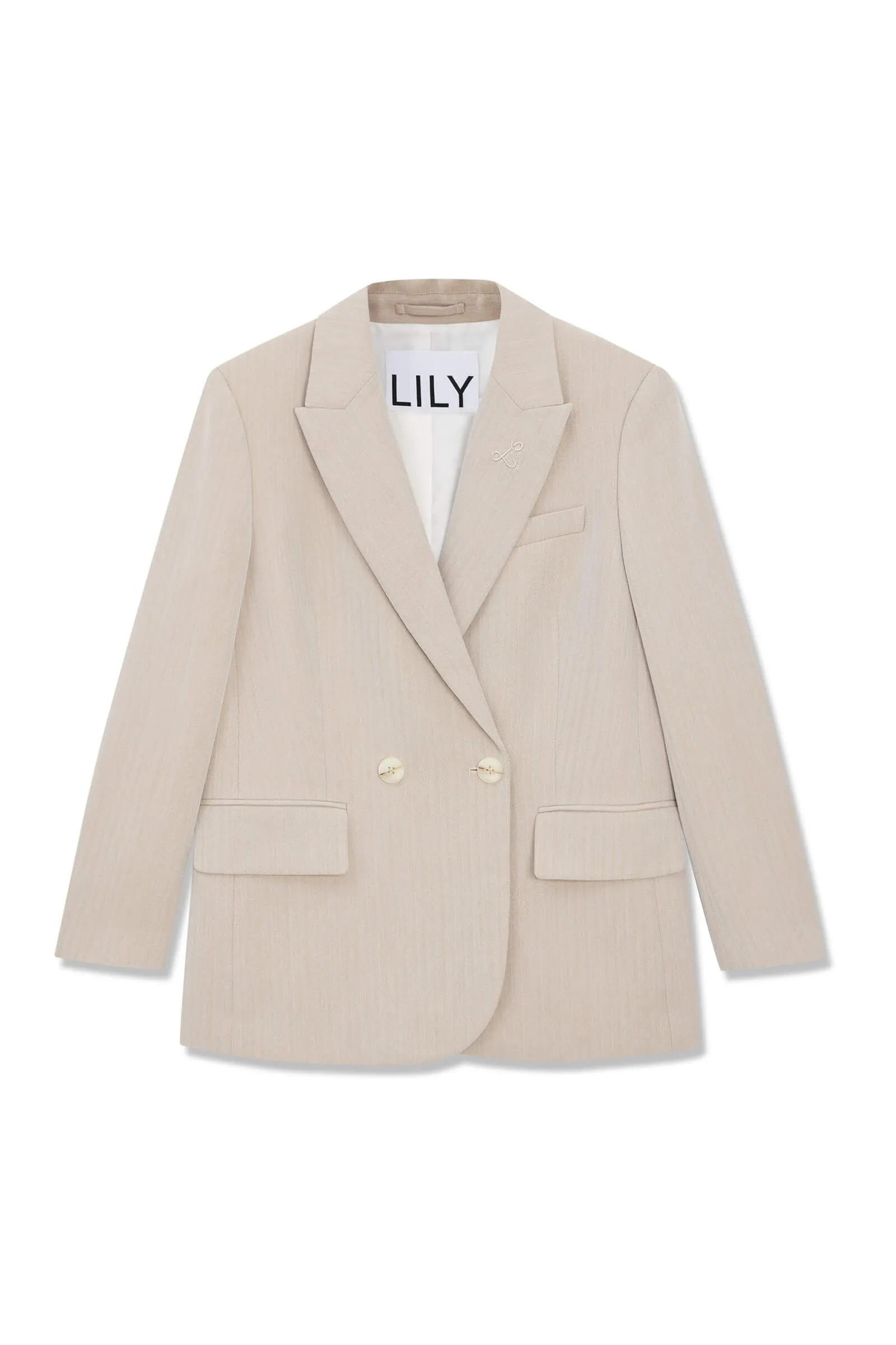 LILY Double-Breasted Suit Jacket