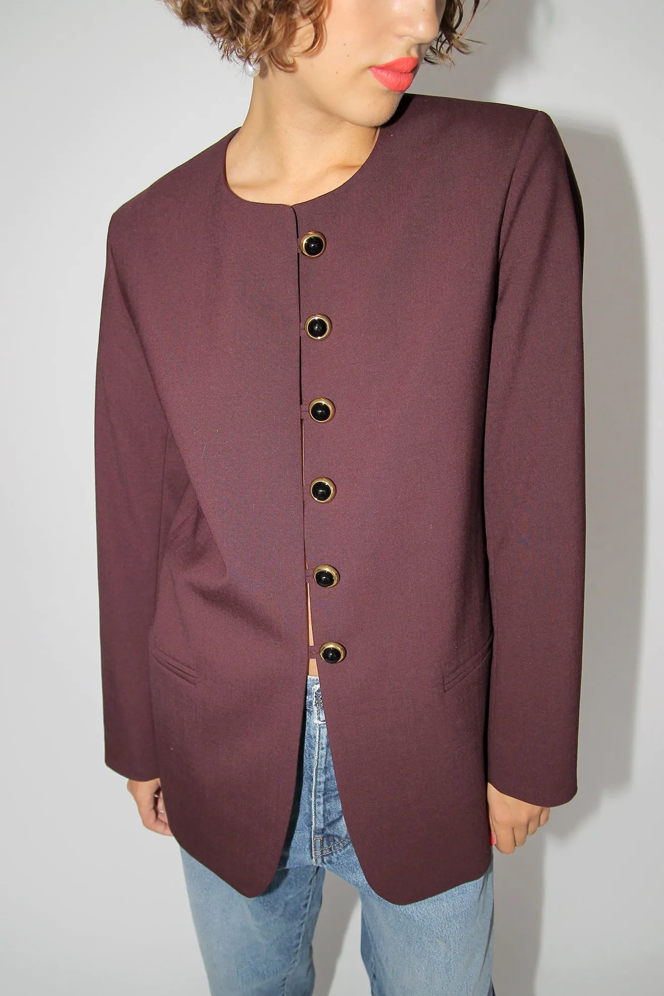 MR. LARKIN, Hilma Blazer, Bordeaux