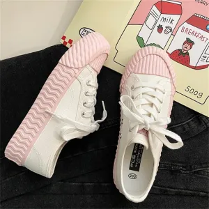 New Women's Canvas Shoes Candy Color Fashion Sneakers Spring Autumn Casual Shoes for Women Vulcanize Shoes Lace Up Classic Flats