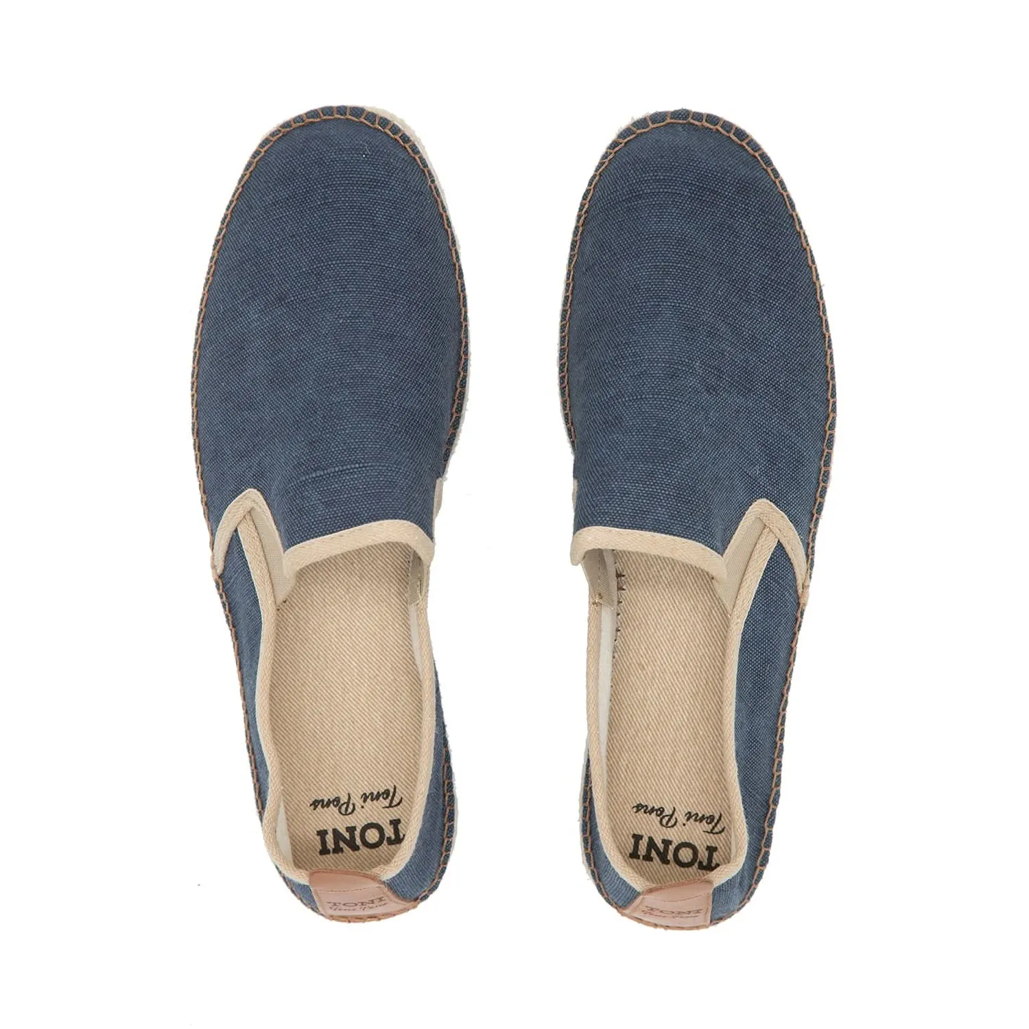 Plain Canvas Espadrilles for Men - Dallas