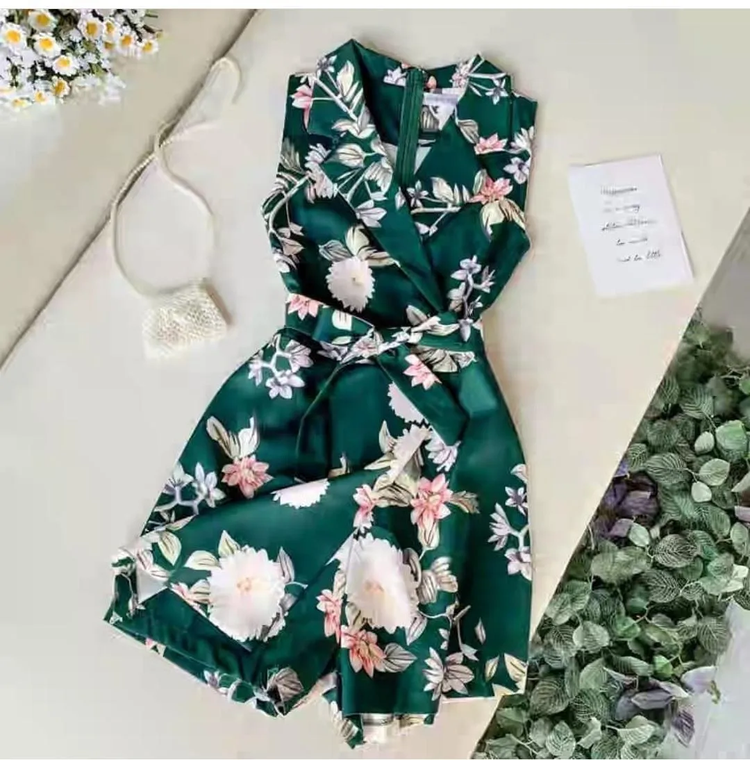 Ronita Floral Rompers