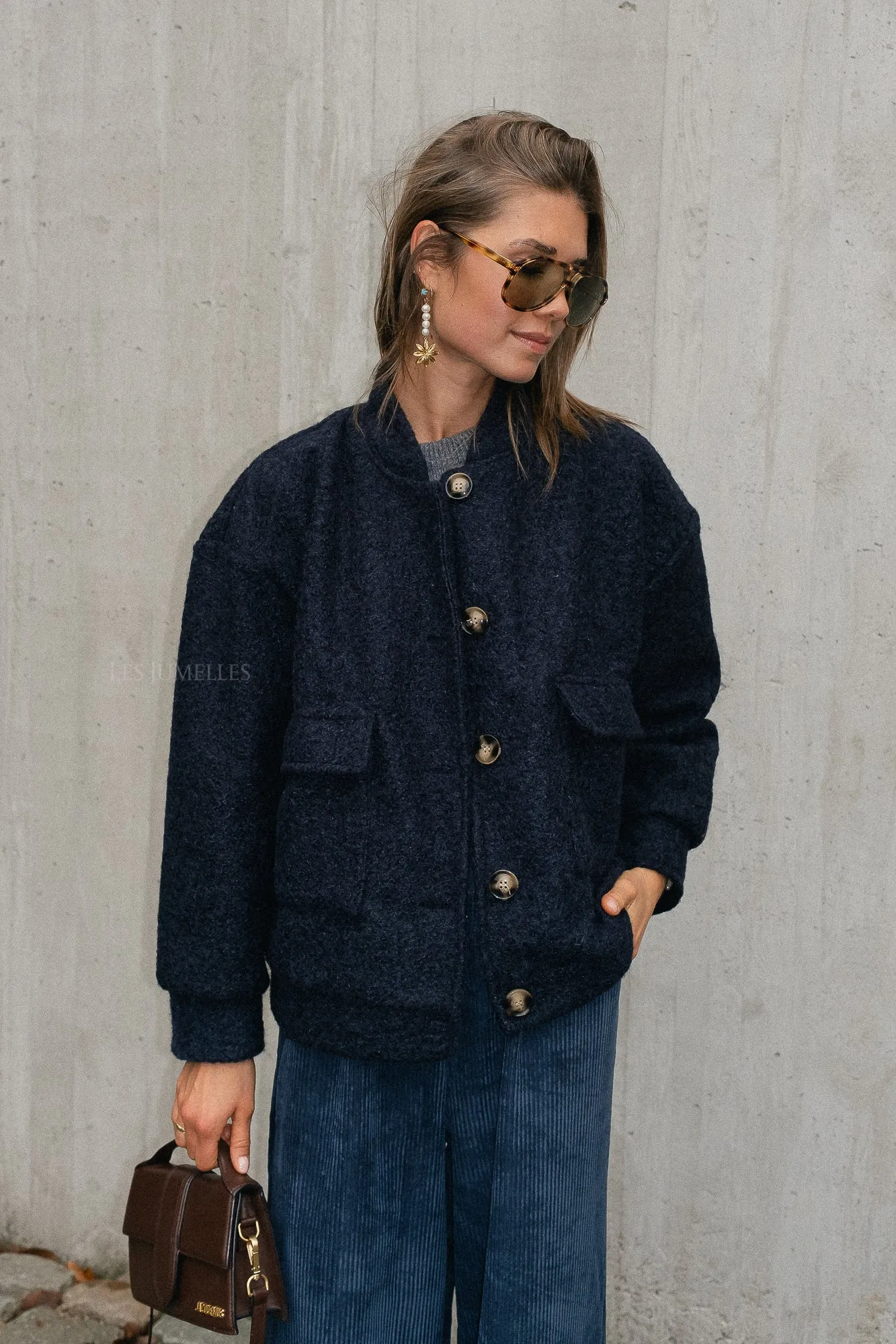 Scarlett jacket navy