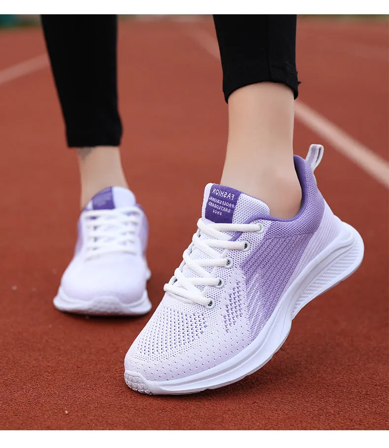 Spring Sneakers Women Casual Shoes Mesh Breathable Ladies Vulcanized Sports Shoes Female Platform Flats Chaussure Femme