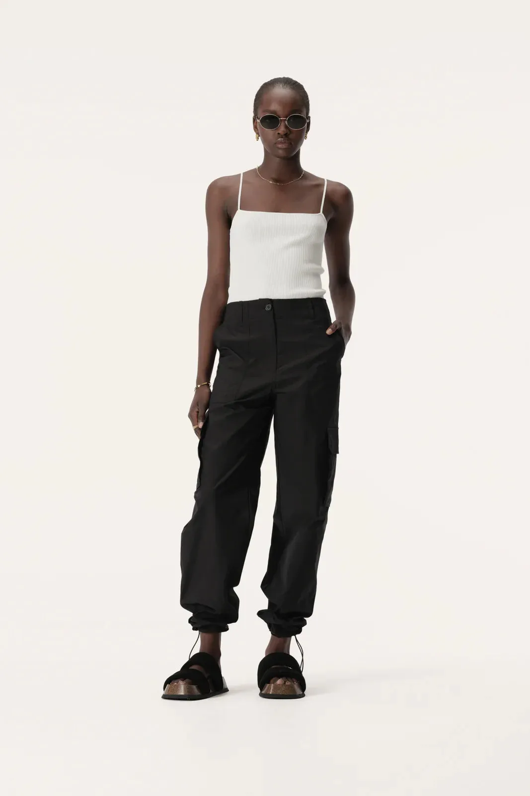 TAMSYN CARGO PANT | Black