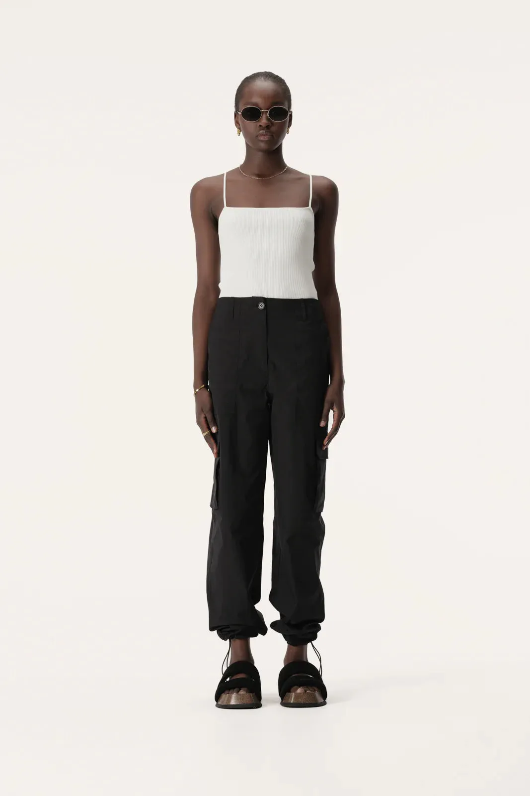 TAMSYN CARGO PANT | Black