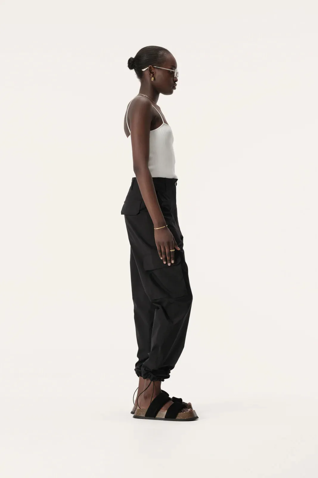 TAMSYN CARGO PANT | Black