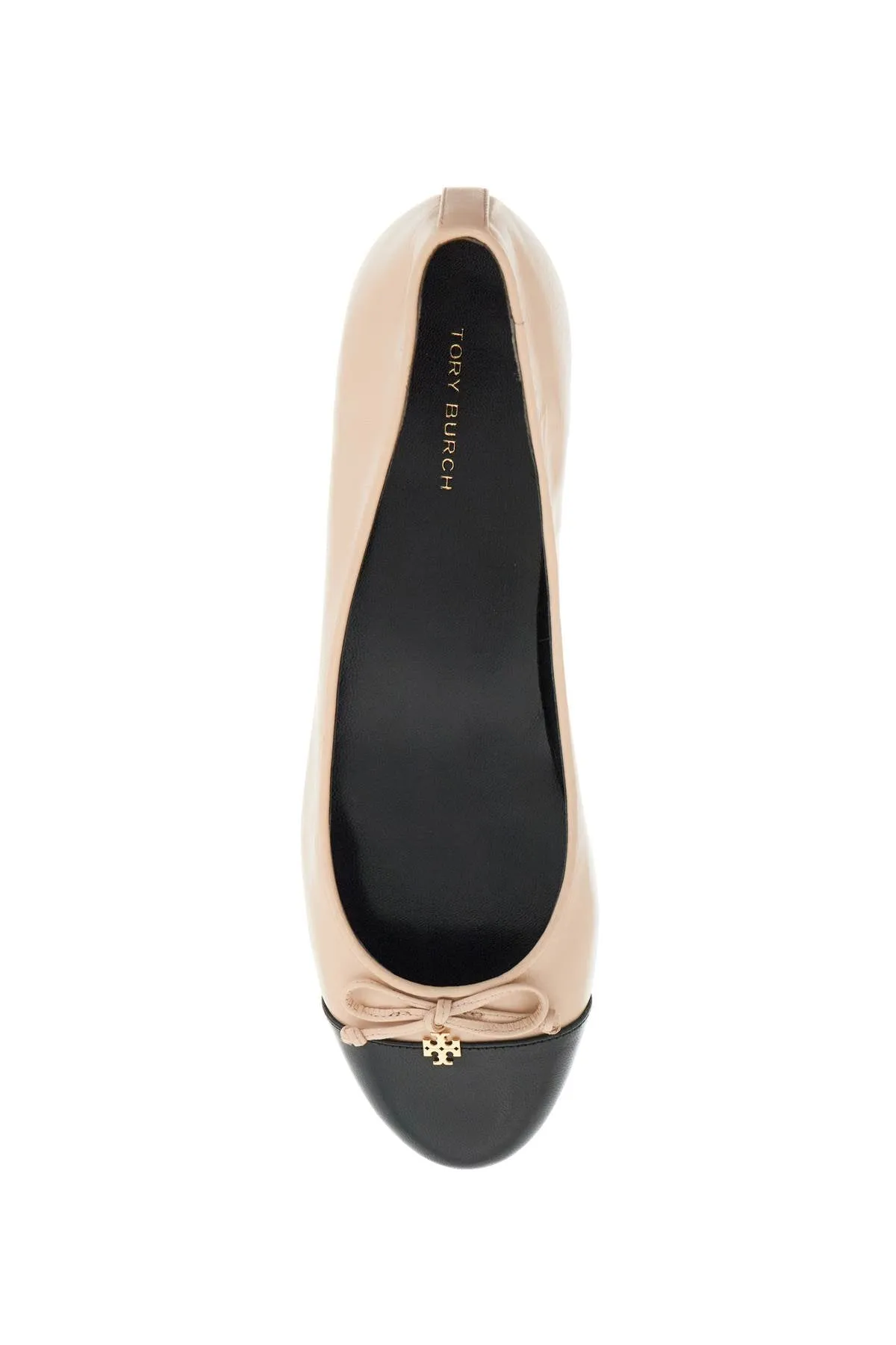 Tory Burch ballet flats with contrasting toe