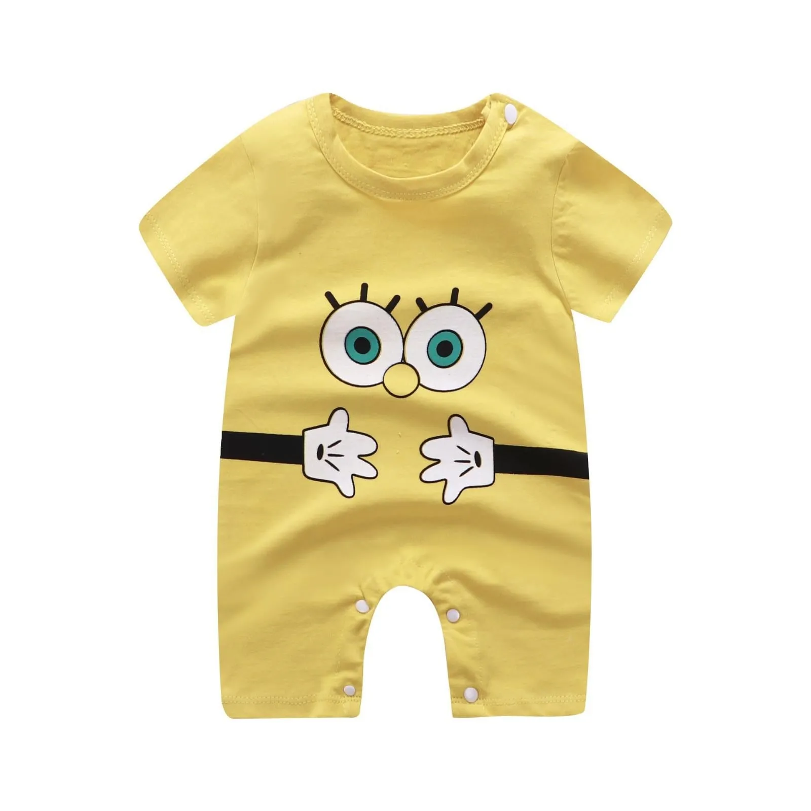 Unisex Cute Cotton Onesie Rompers For Kids