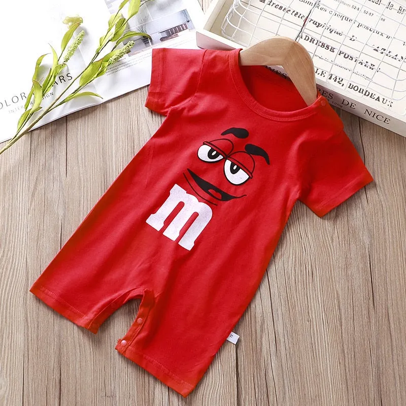 Unisex Cute Cotton Onesie Rompers For Kids