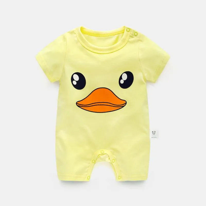 Unisex Cute Cotton Onesie Rompers For Kids