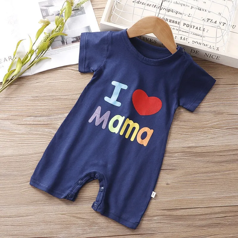 Unisex Cute Cotton Onesie Rompers For Kids