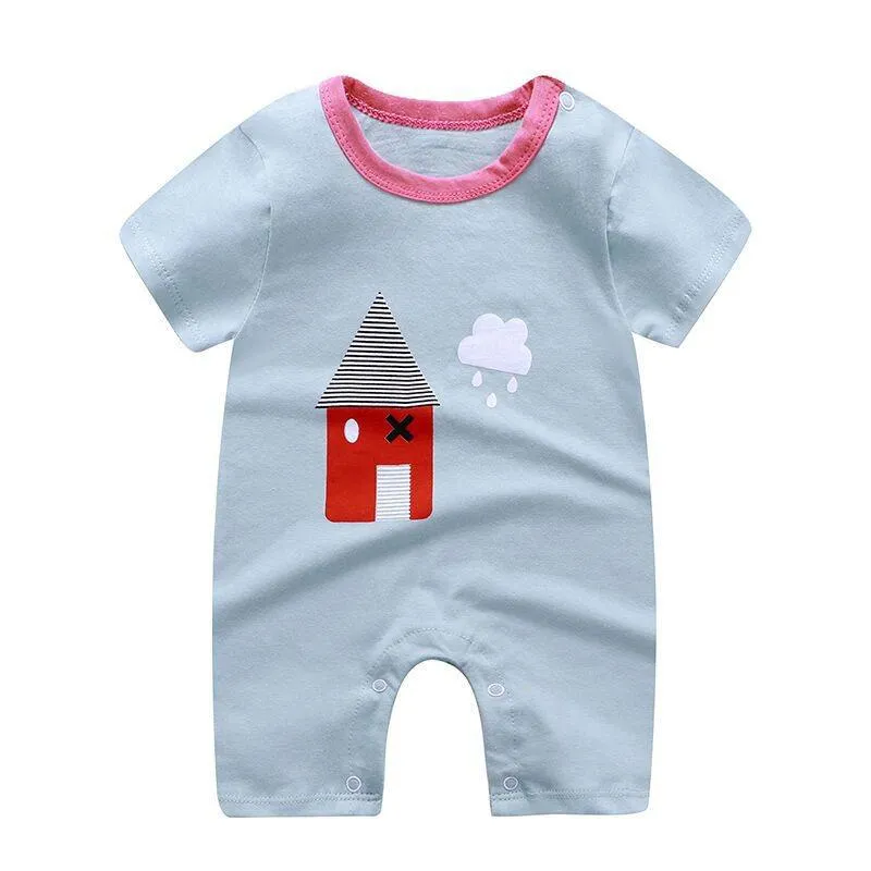 Unisex Cute Cotton Onesie Rompers For Kids